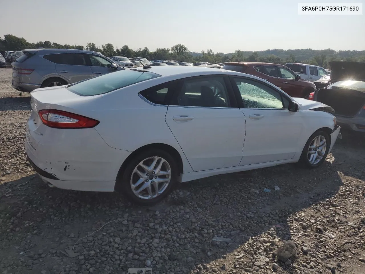 2016 Ford Fusion Se VIN: 3FA6P0H75GR171690 Lot: 67862874