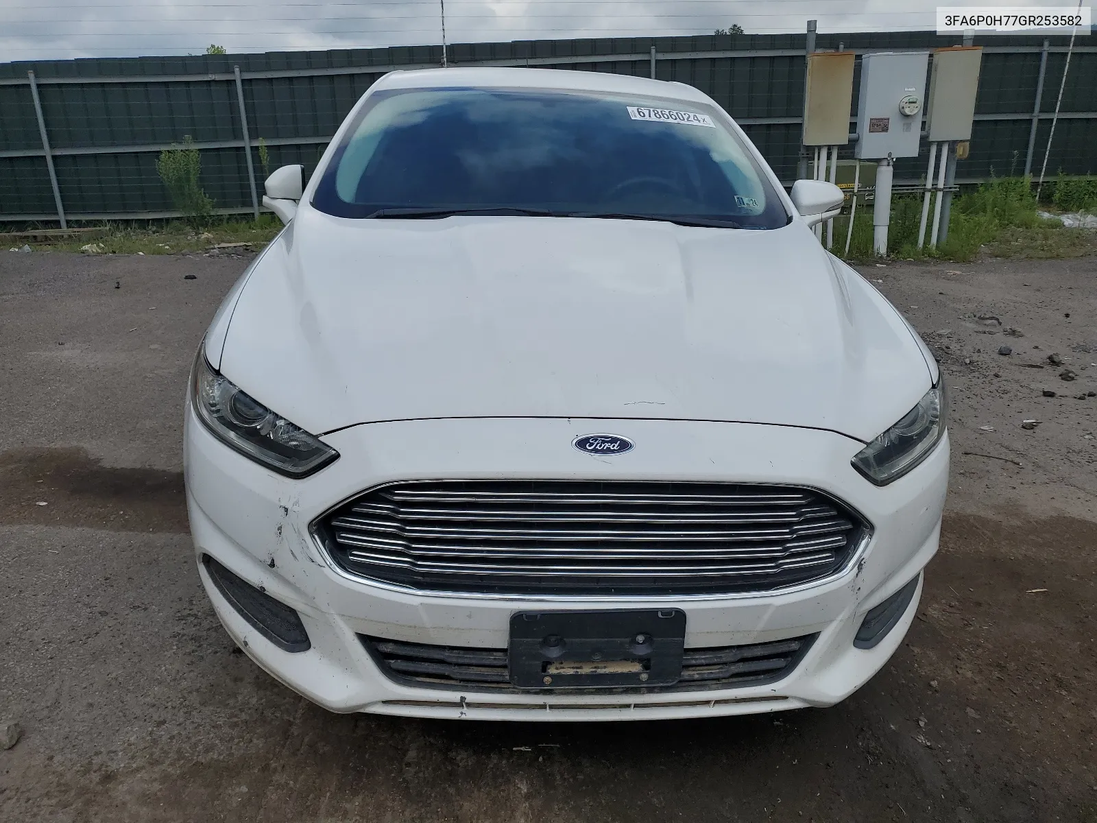 3FA6P0H77GR253582 2016 Ford Fusion Se