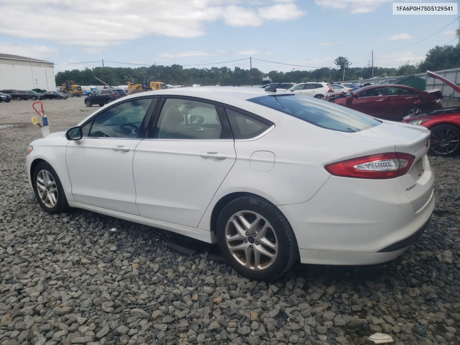 2016 Ford Fusion Se VIN: 1FA6P0H75G5129541 Lot: 68005124