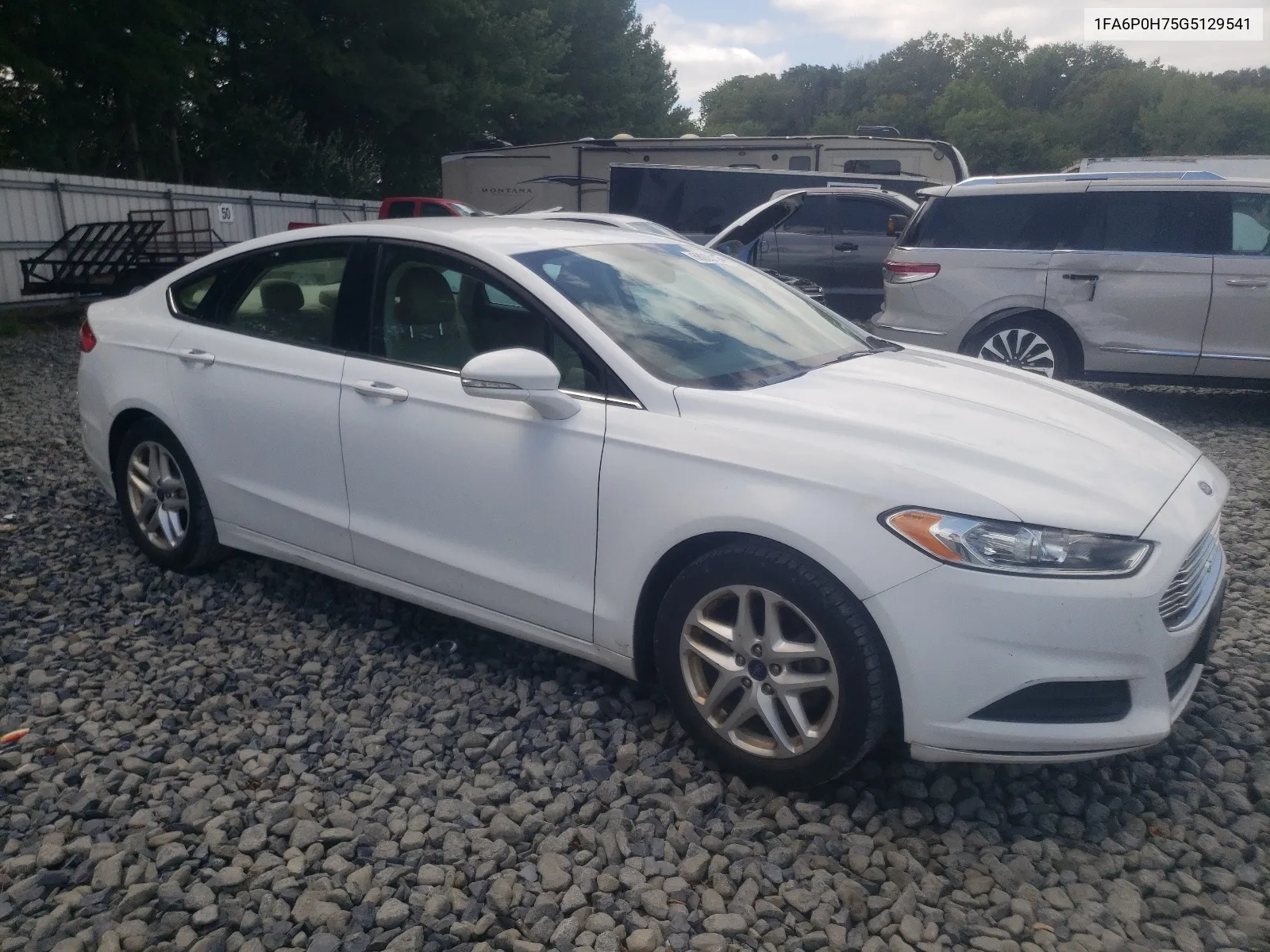 2016 Ford Fusion Se VIN: 1FA6P0H75G5129541 Lot: 68005124