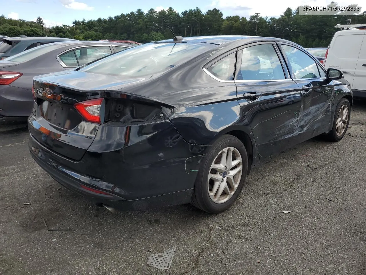 2016 Ford Fusion Se VIN: 3FA6P0H71GR292393 Lot: 68005244