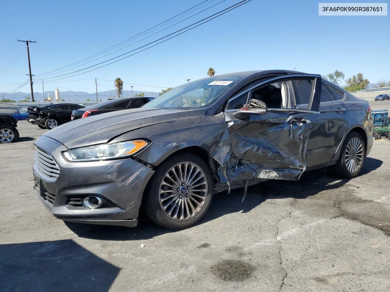 3FA6P0K99GR387651 2016 Ford Fusion Titanium