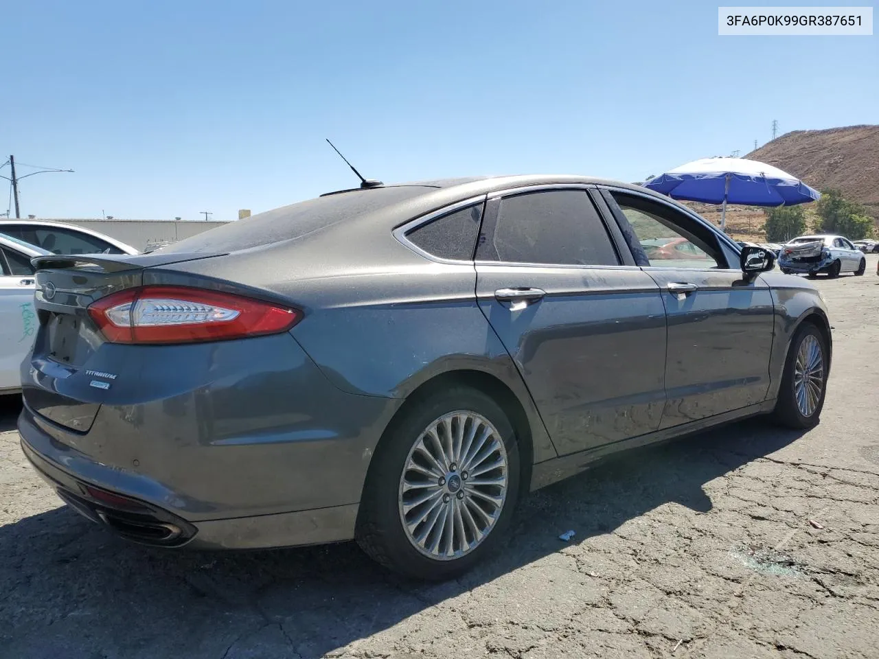 3FA6P0K99GR387651 2016 Ford Fusion Titanium