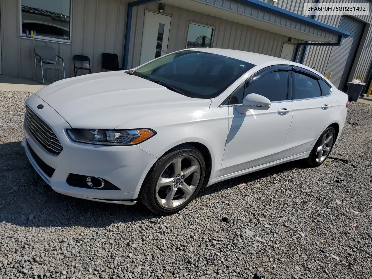 2016 Ford Fusion Se VIN: 3FA6P0H76GR231492 Lot: 68282324