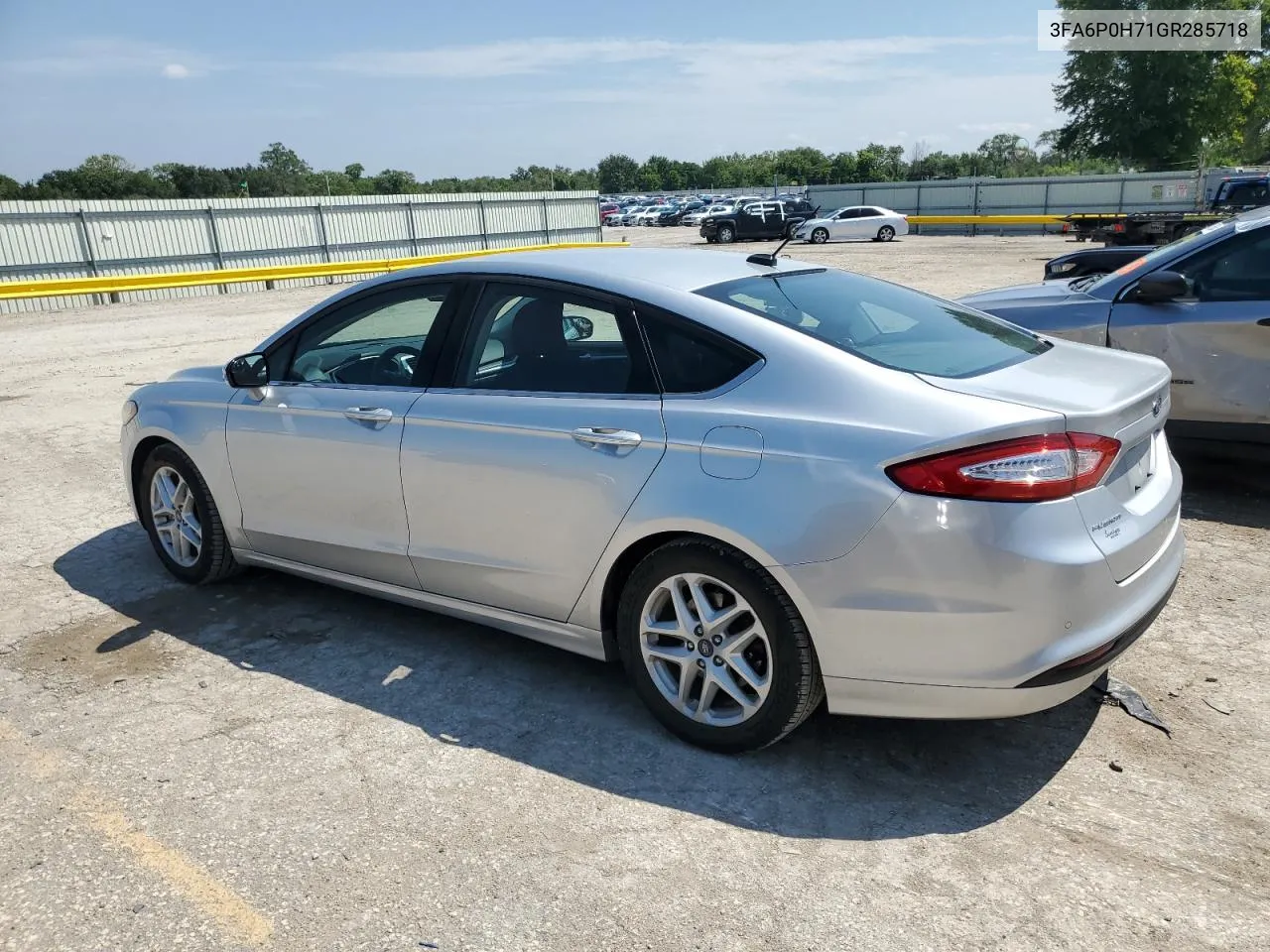 2016 Ford Fusion Se VIN: 3FA6P0H71GR285718 Lot: 68310124