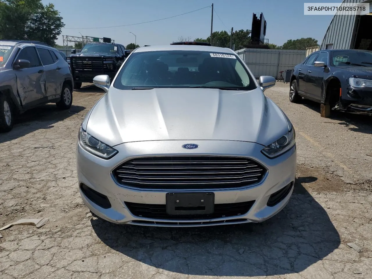 2016 Ford Fusion Se VIN: 3FA6P0H71GR285718 Lot: 68310124