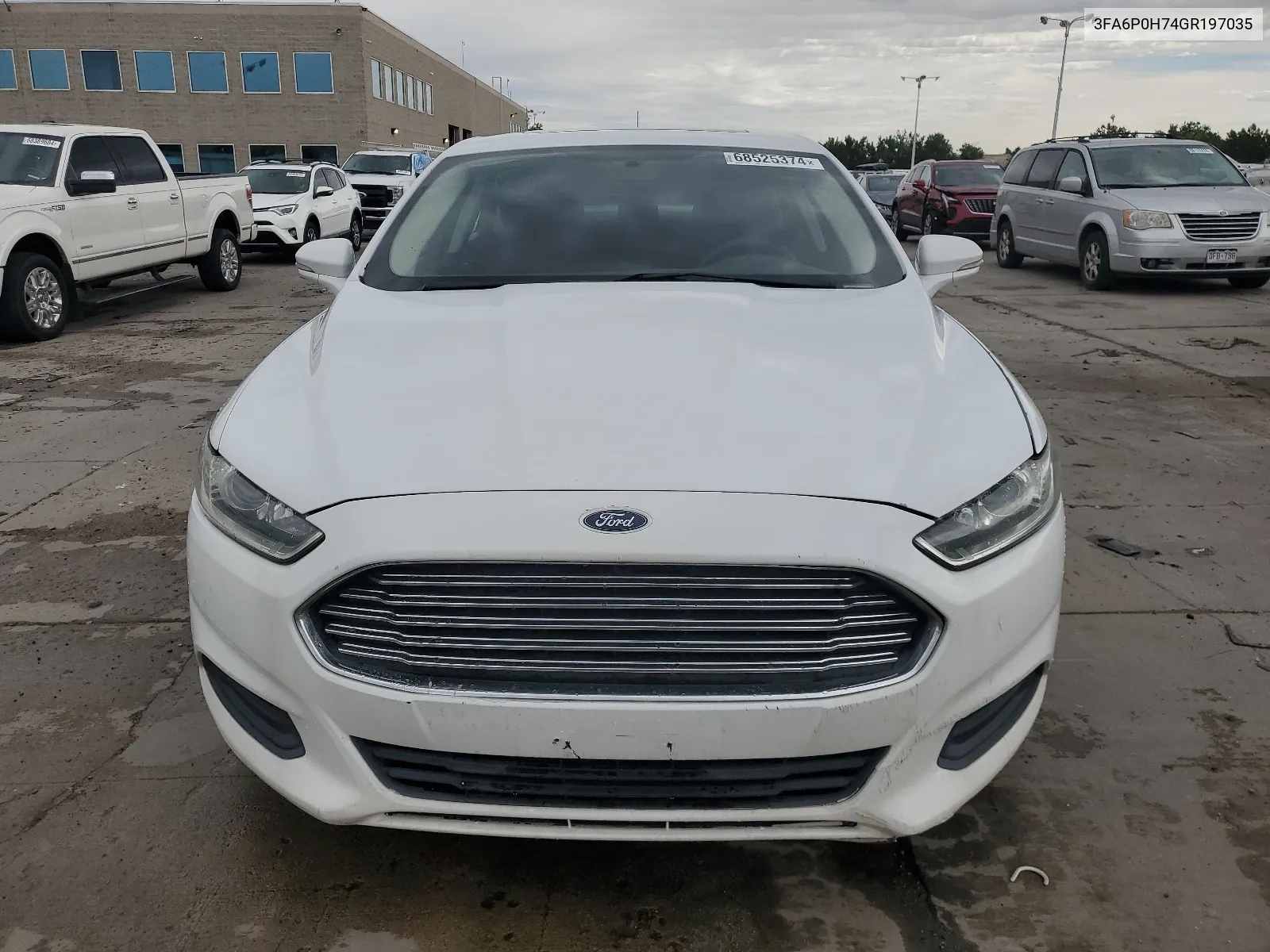 3FA6P0H74GR197035 2016 Ford Fusion Se