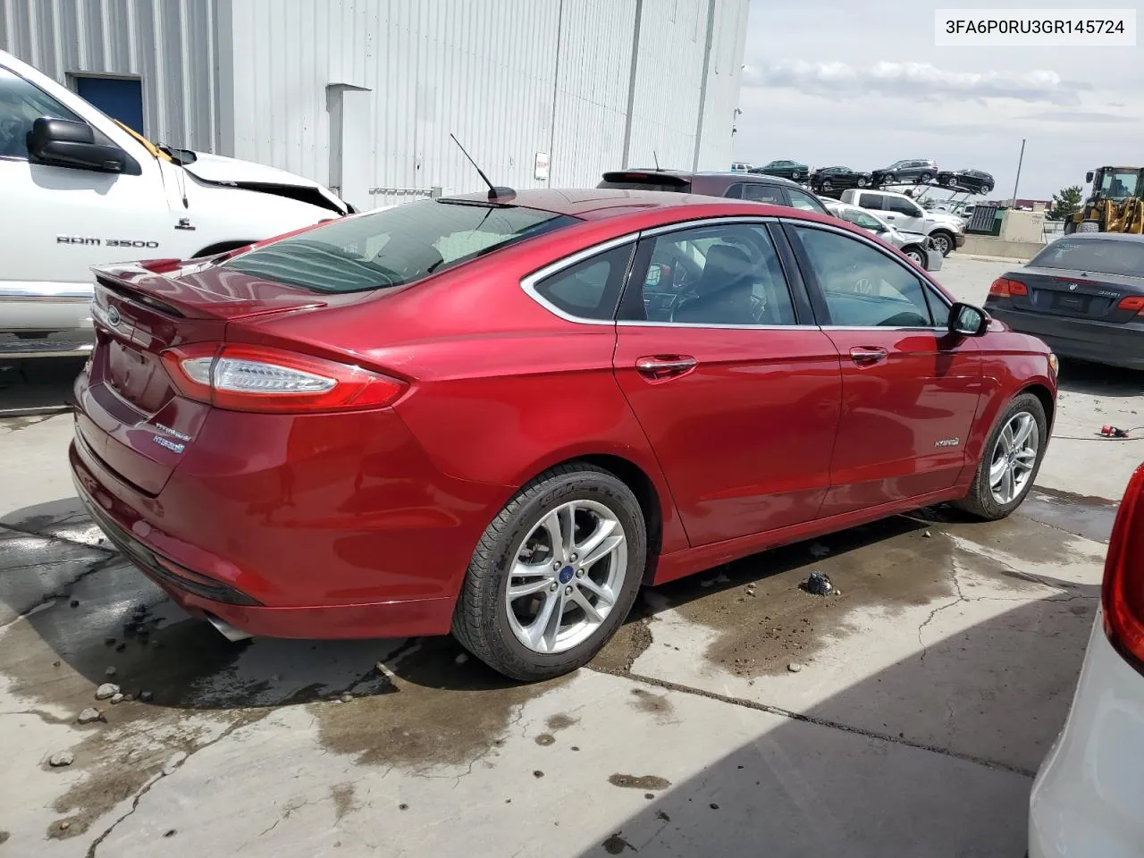 3FA6P0RU3GR145724 2016 Ford Fusion Titanium Hev