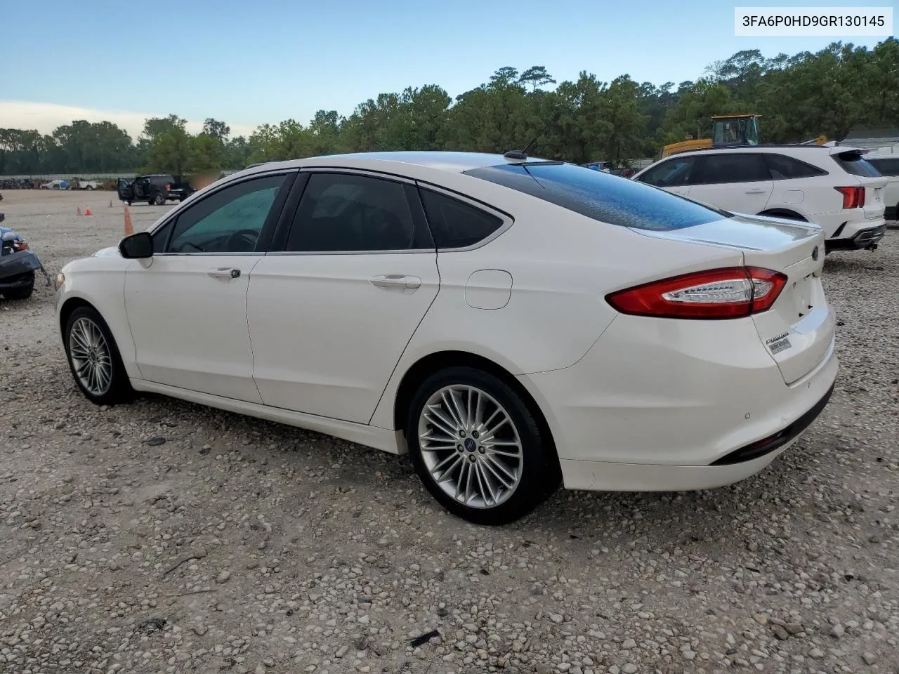 2016 Ford Fusion Se VIN: 3FA6P0HD9GR130145 Lot: 68666174