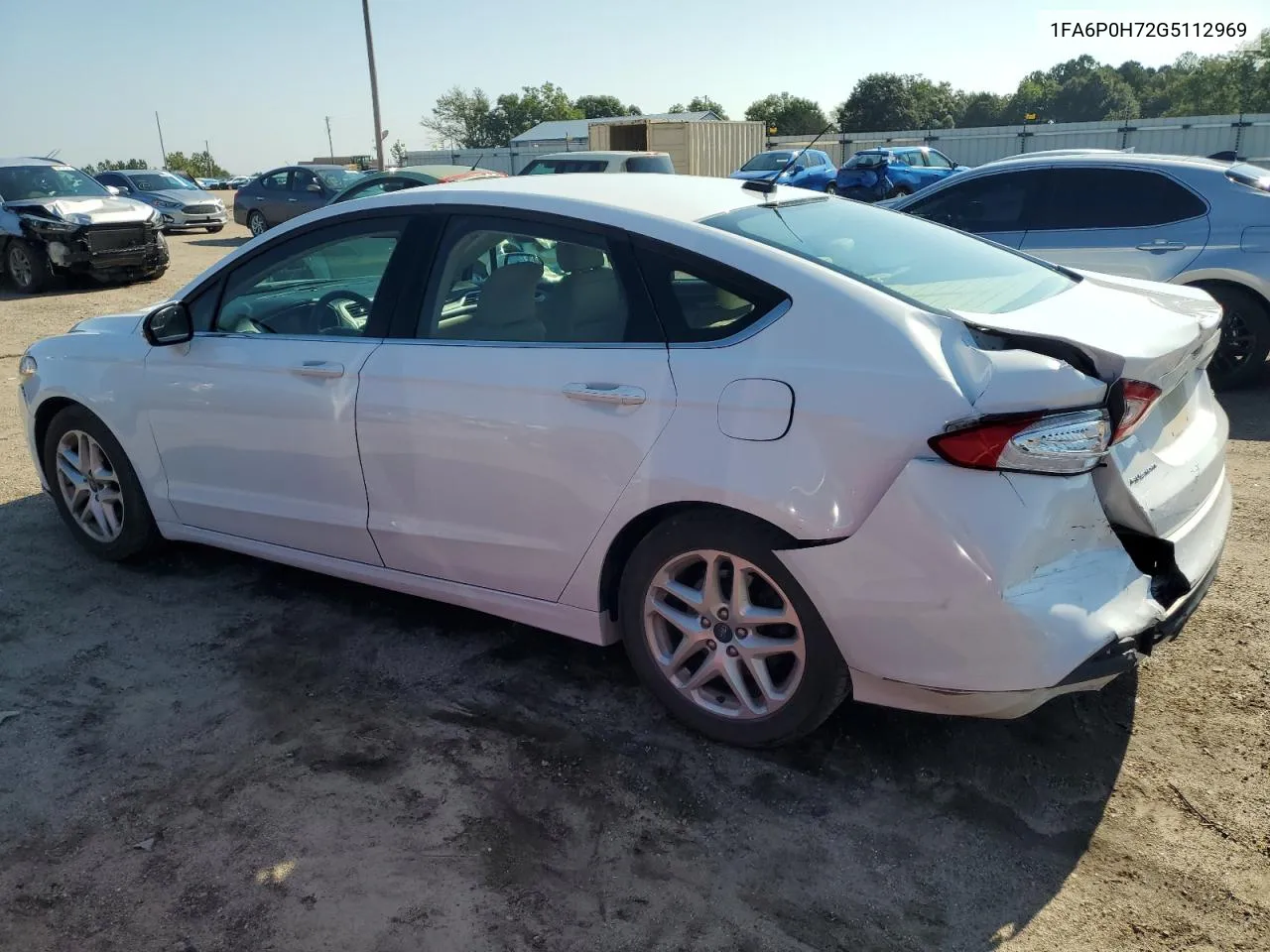 2016 Ford Fusion Se VIN: 1FA6P0H72G5112969 Lot: 68704224