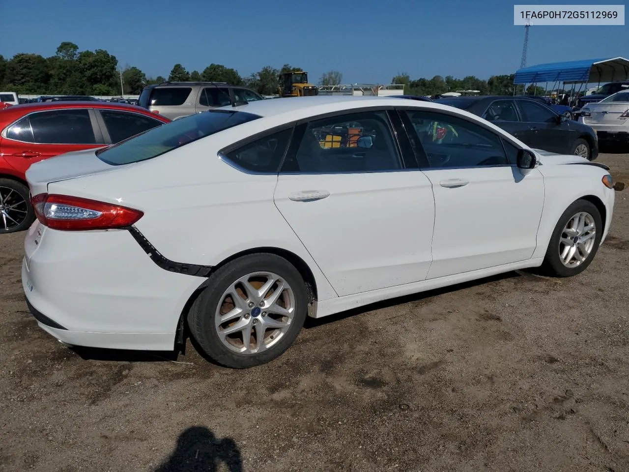 2016 Ford Fusion Se VIN: 1FA6P0H72G5112969 Lot: 68704224