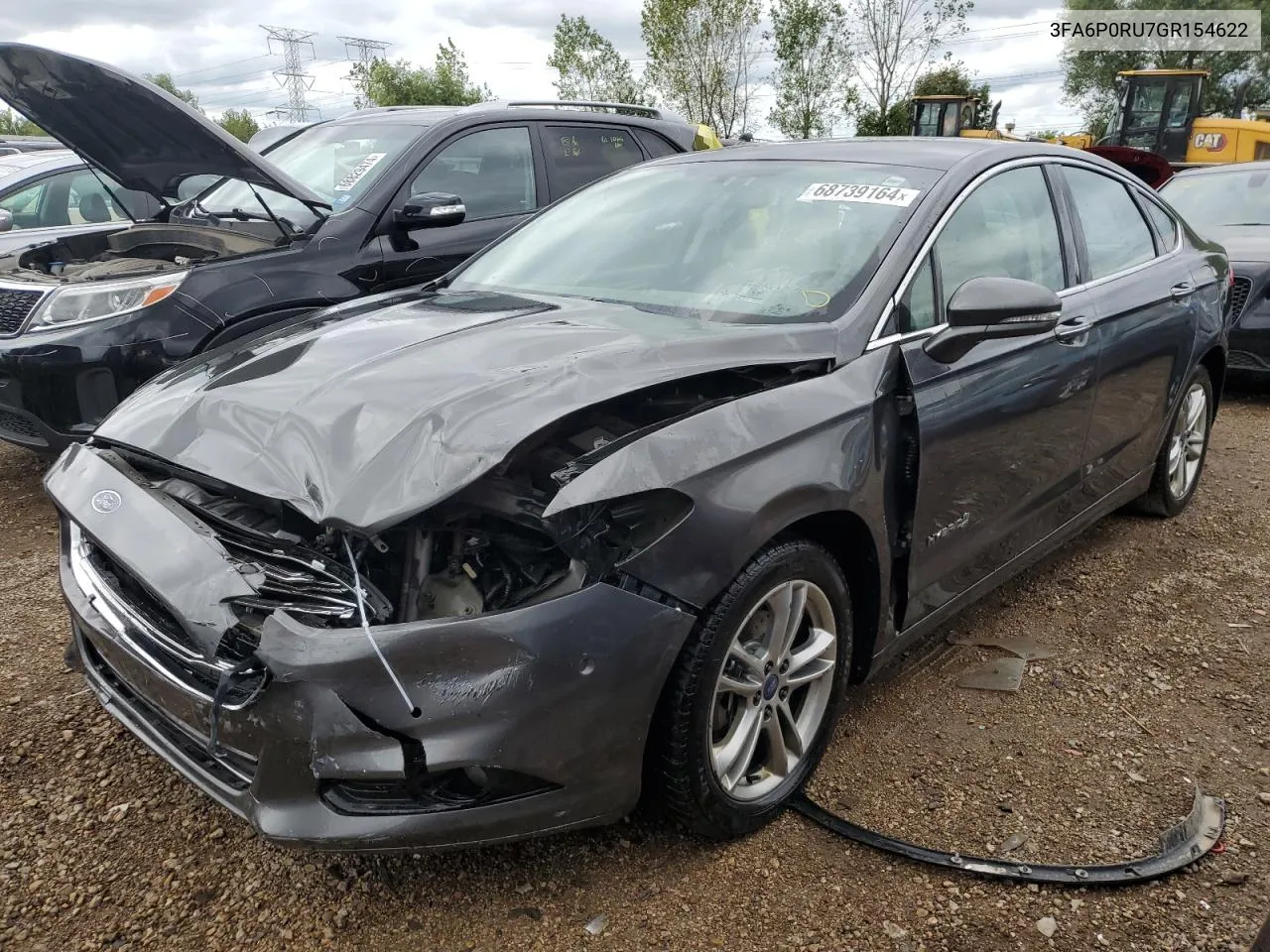 3FA6P0RU7GR154622 2016 Ford Fusion Titanium Hev