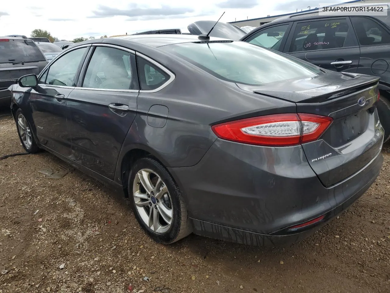 3FA6P0RU7GR154622 2016 Ford Fusion Titanium Hev