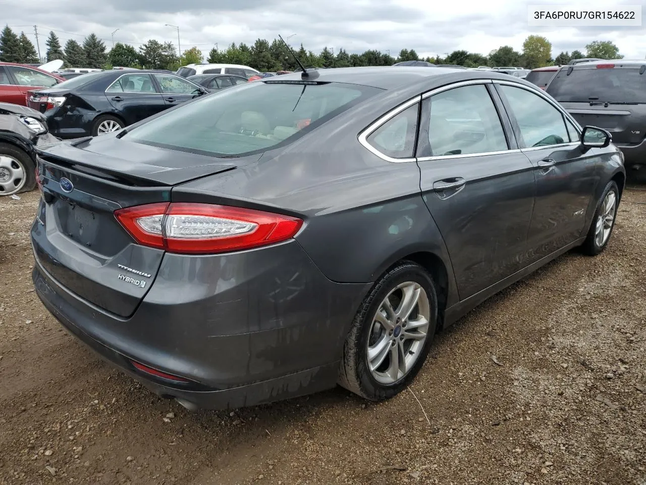 3FA6P0RU7GR154622 2016 Ford Fusion Titanium Hev