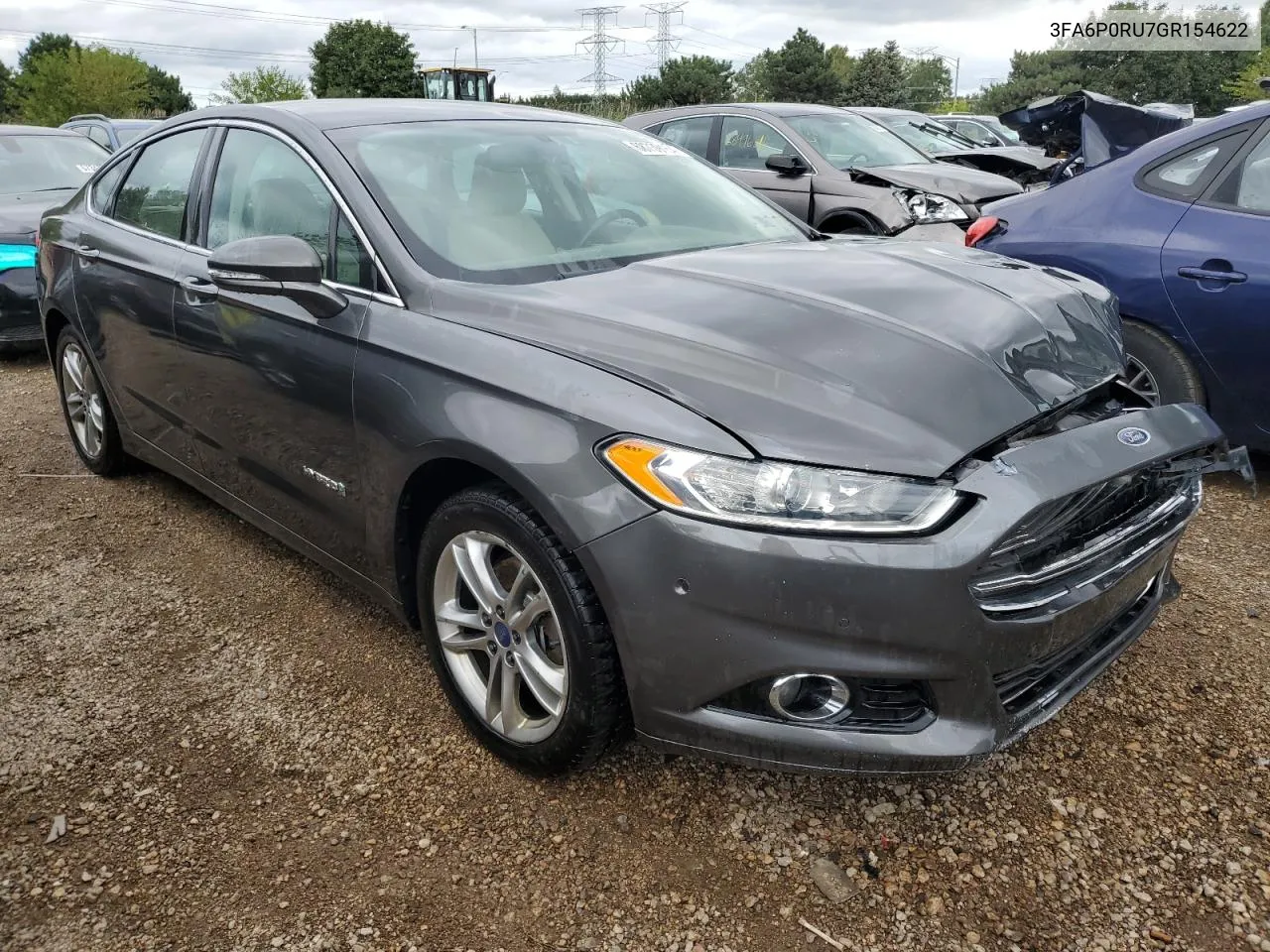 3FA6P0RU7GR154622 2016 Ford Fusion Titanium Hev