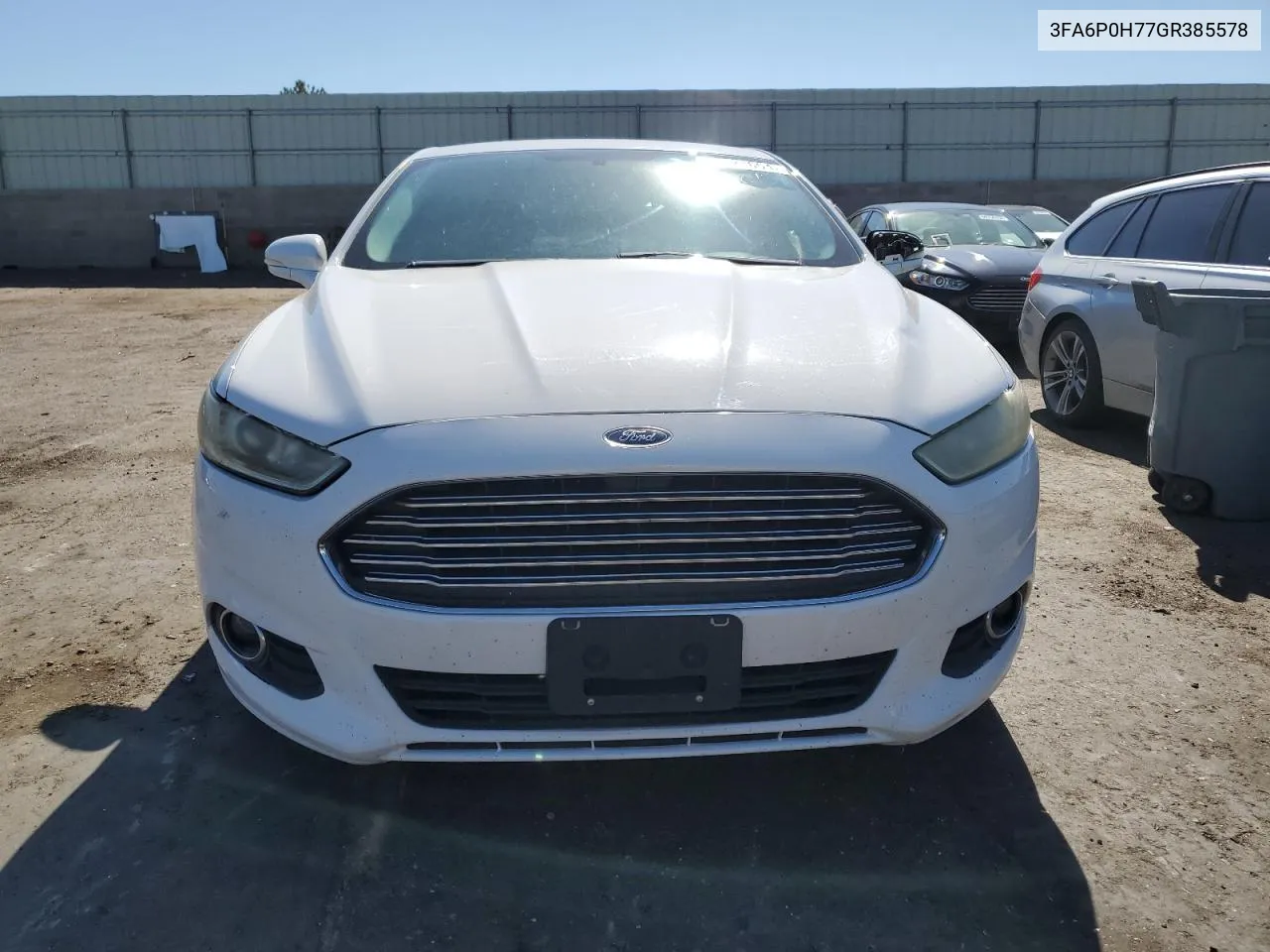 2016 Ford Fusion Se VIN: 3FA6P0H77GR385578 Lot: 68821654