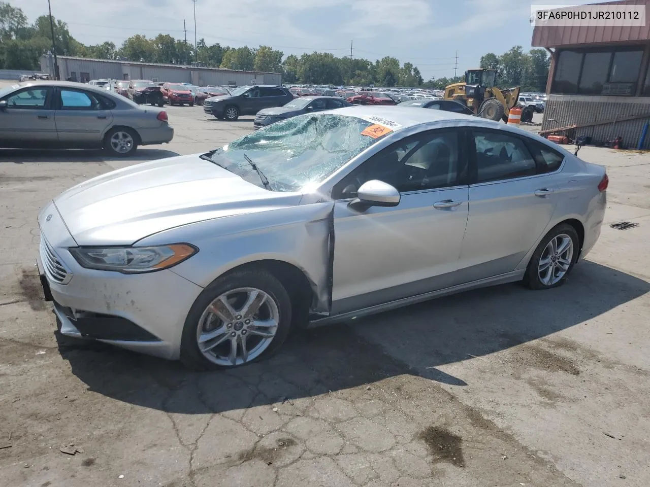 2016 Ford Fusion Se VIN: 3FA6P0HD1JR210112 Lot: 68941084