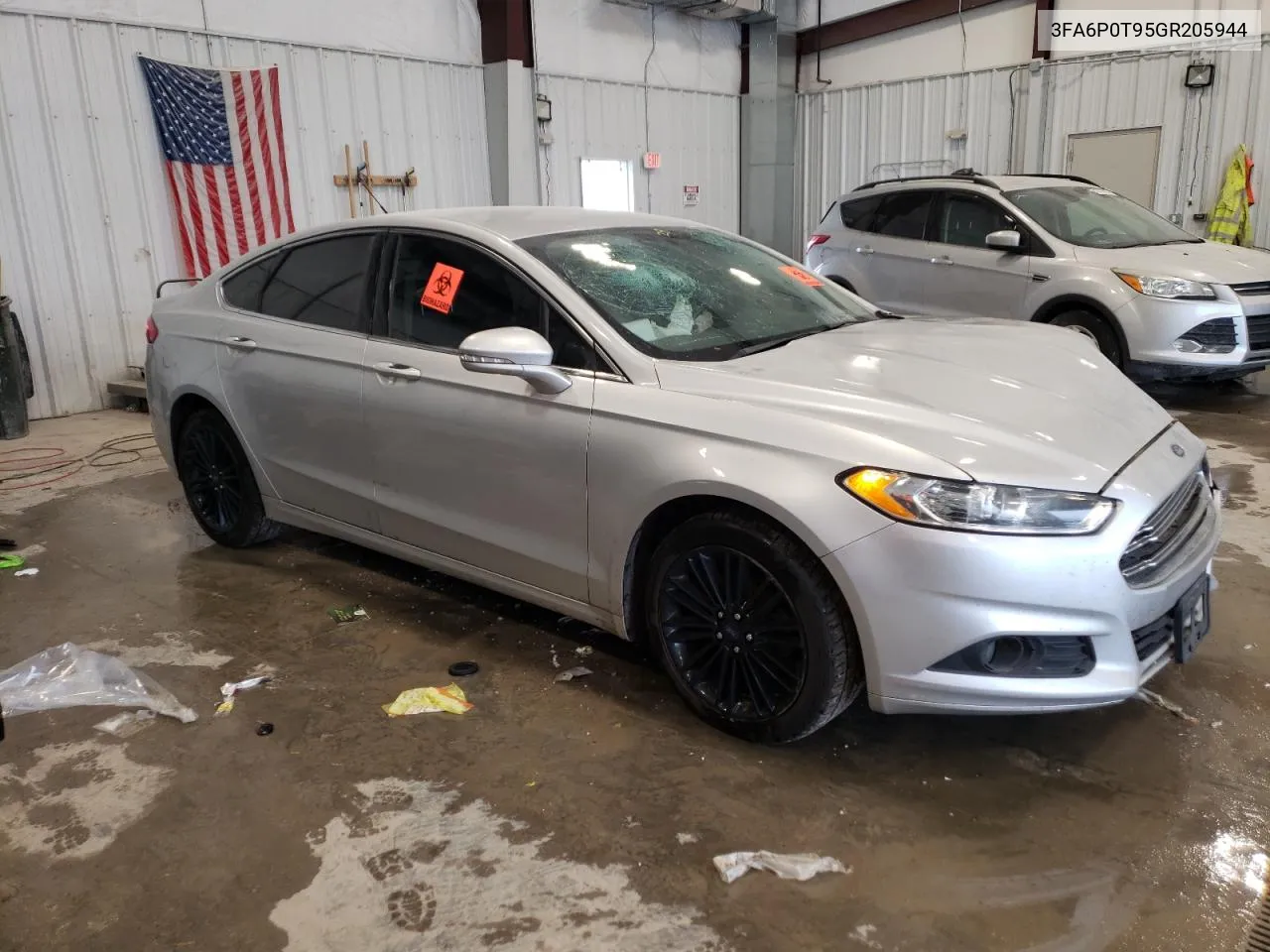 2016 Ford Fusion Se VIN: 3FA6P0T95GR205944 Lot: 69081824