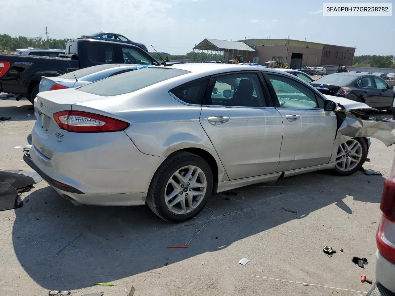 2016 Ford Fusion Se VIN: 3FA6P0H77GR258782 Lot: 69198904