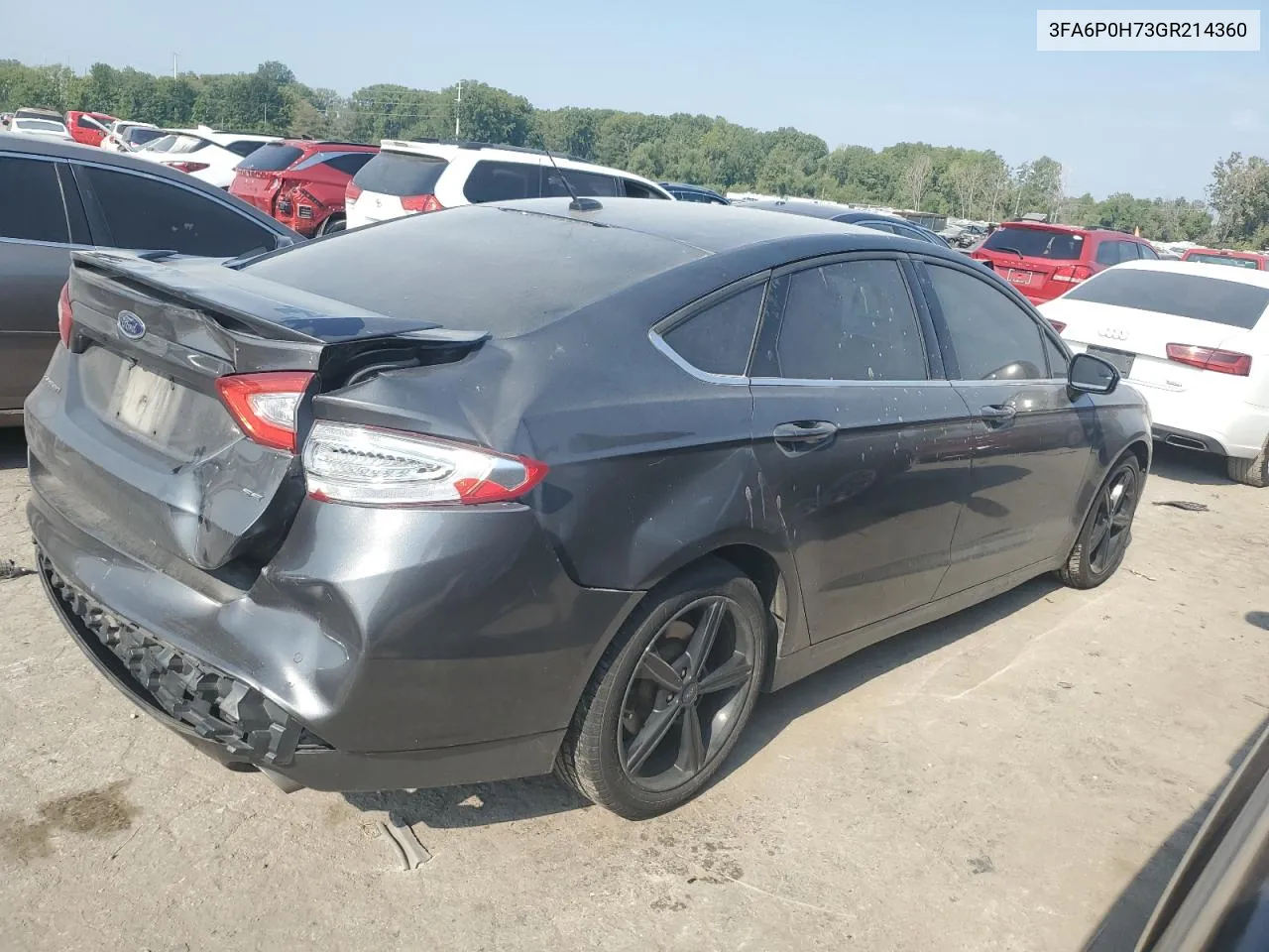 3FA6P0H73GR214360 2016 Ford Fusion Se