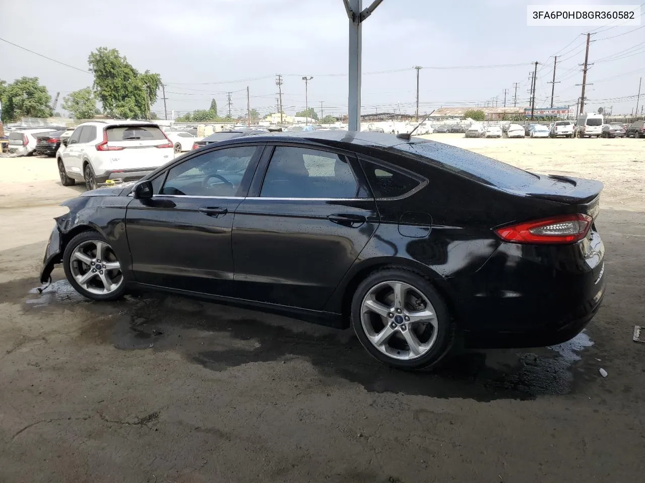 3FA6P0HD8GR360582 2016 Ford Fusion Se