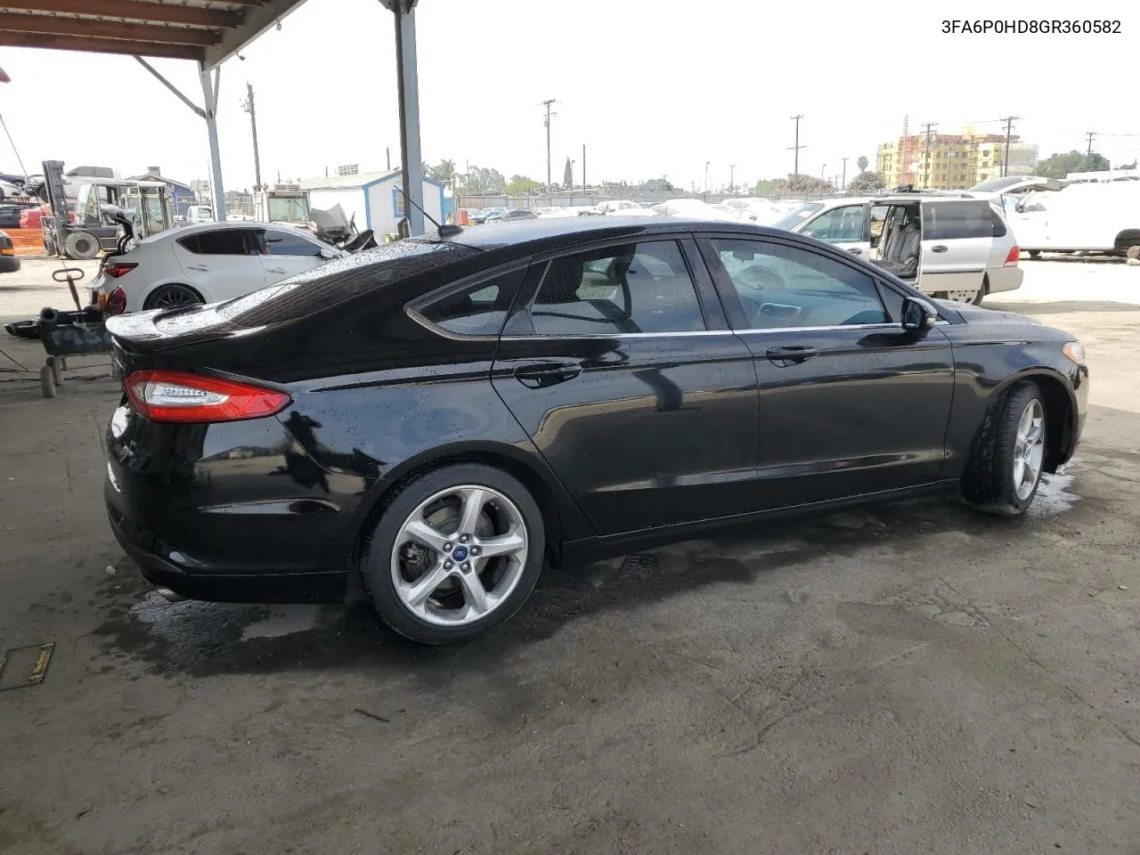 3FA6P0HD8GR360582 2016 Ford Fusion Se