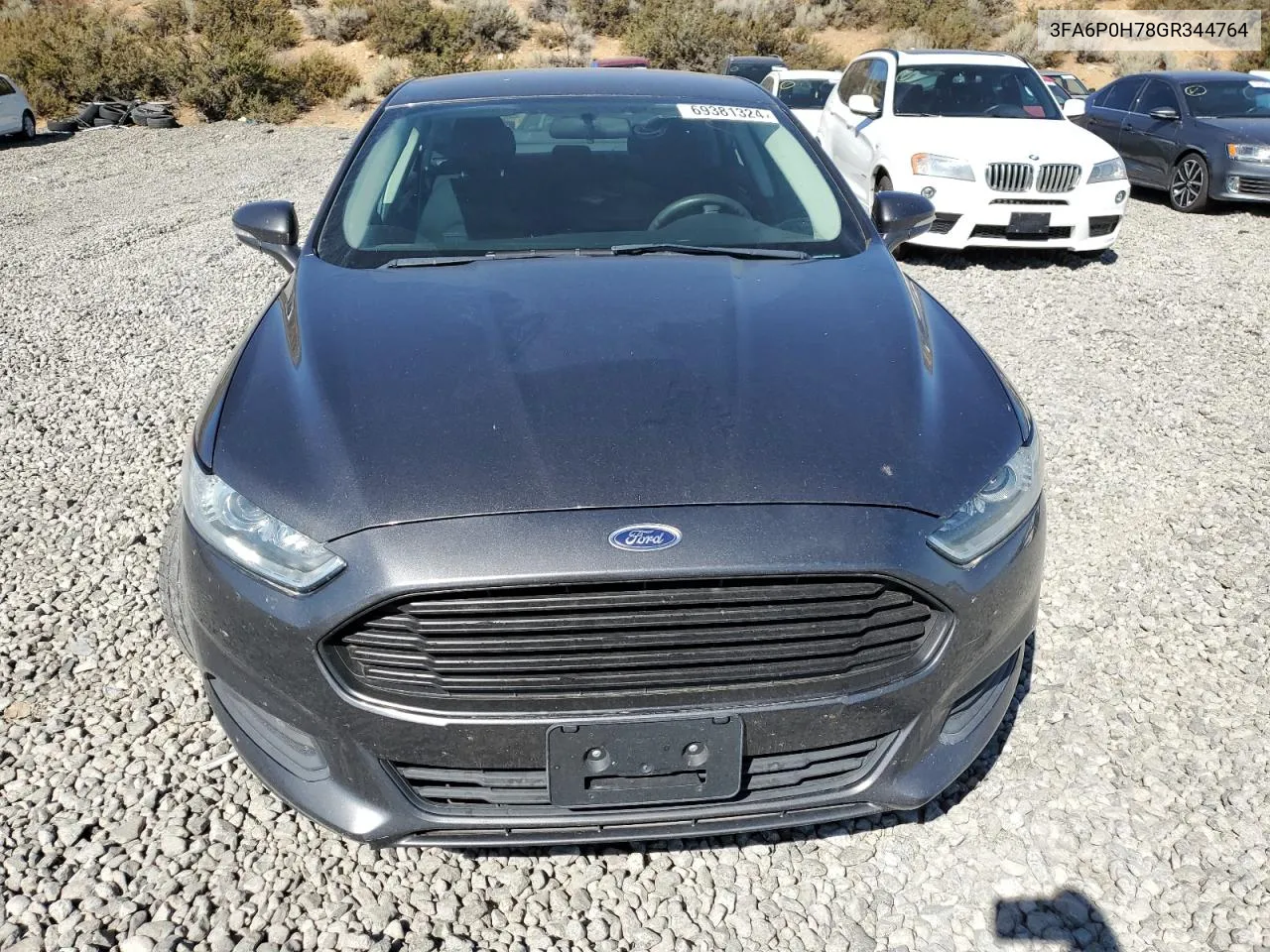 3FA6P0H78GR344764 2016 Ford Fusion Se