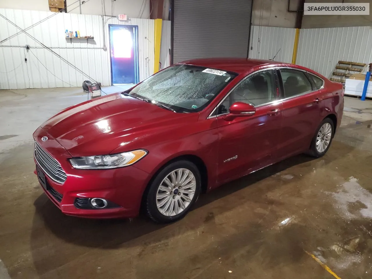 3FA6P0LU0GR355030 2016 Ford Fusion Se Hybrid