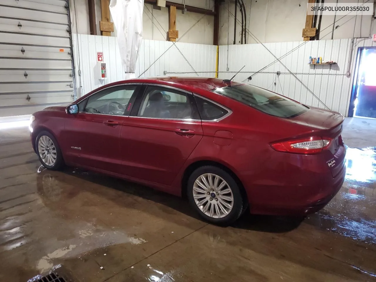 2016 Ford Fusion Se Hybrid VIN: 3FA6P0LU0GR355030 Lot: 69622174