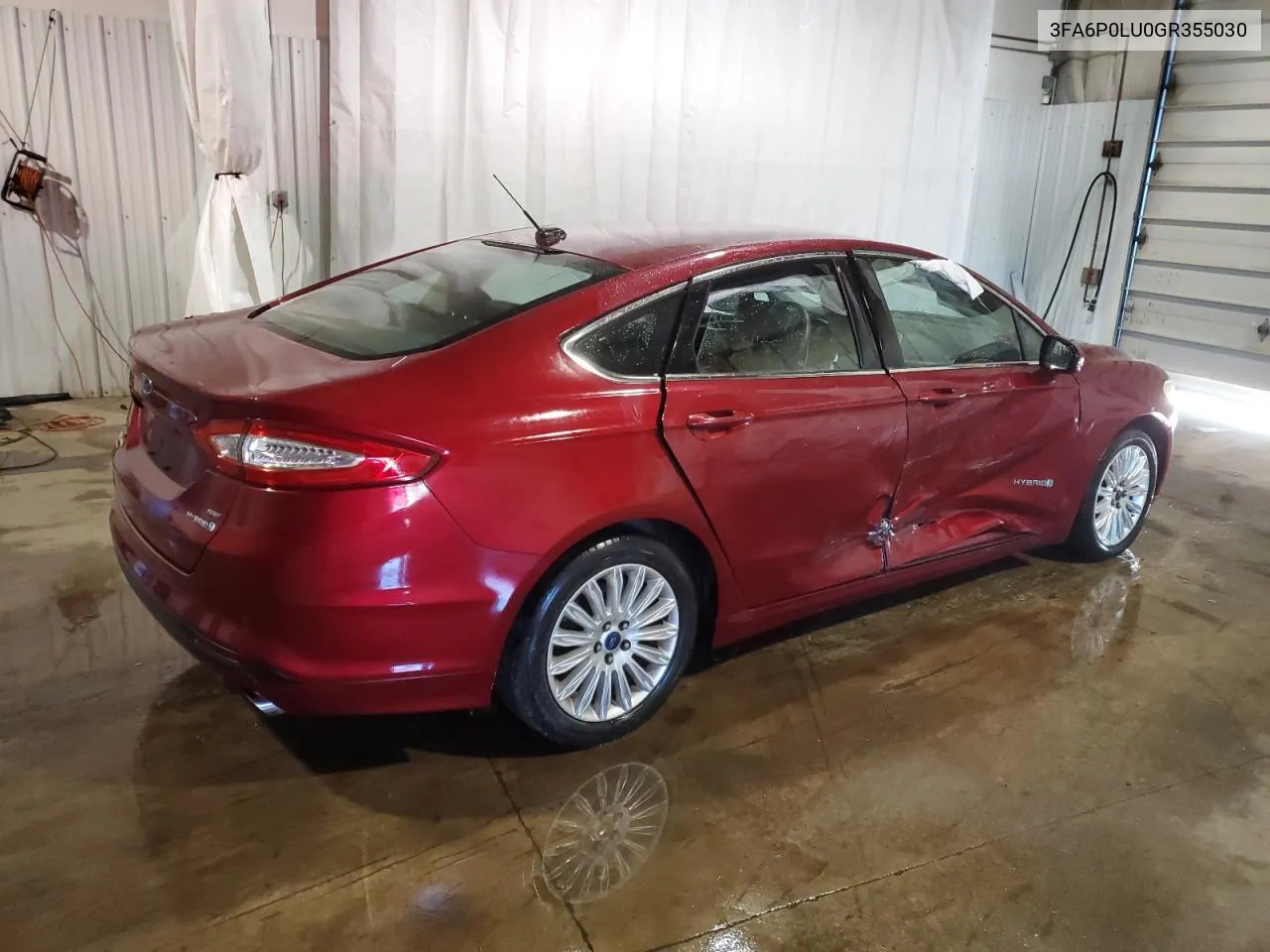 3FA6P0LU0GR355030 2016 Ford Fusion Se Hybrid