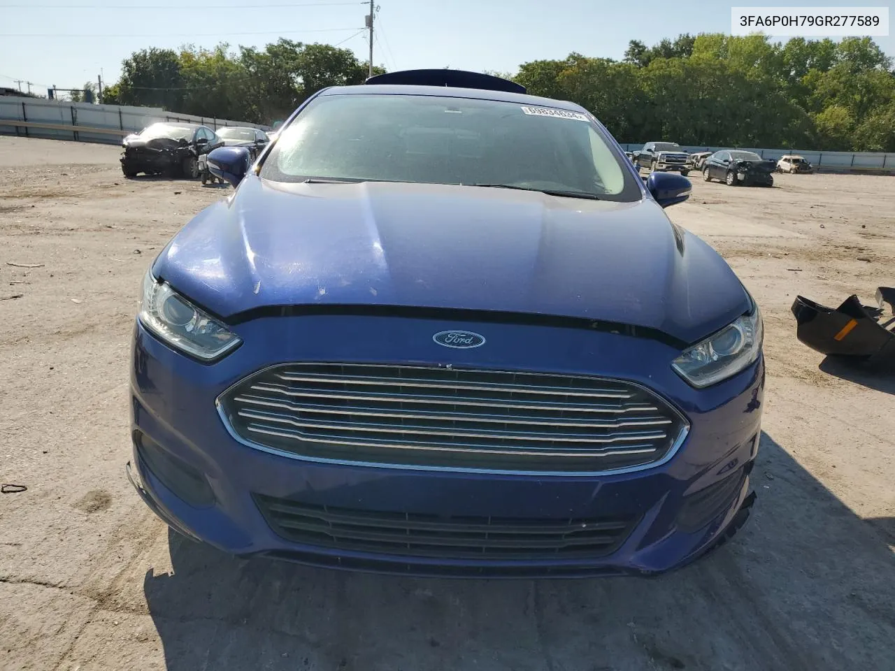 2016 Ford Fusion Se VIN: 3FA6P0H79GR277589 Lot: 69834634