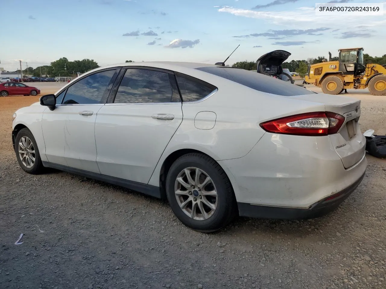 2016 Ford Fusion S VIN: 3FA6P0G72GR243169 Lot: 69954074