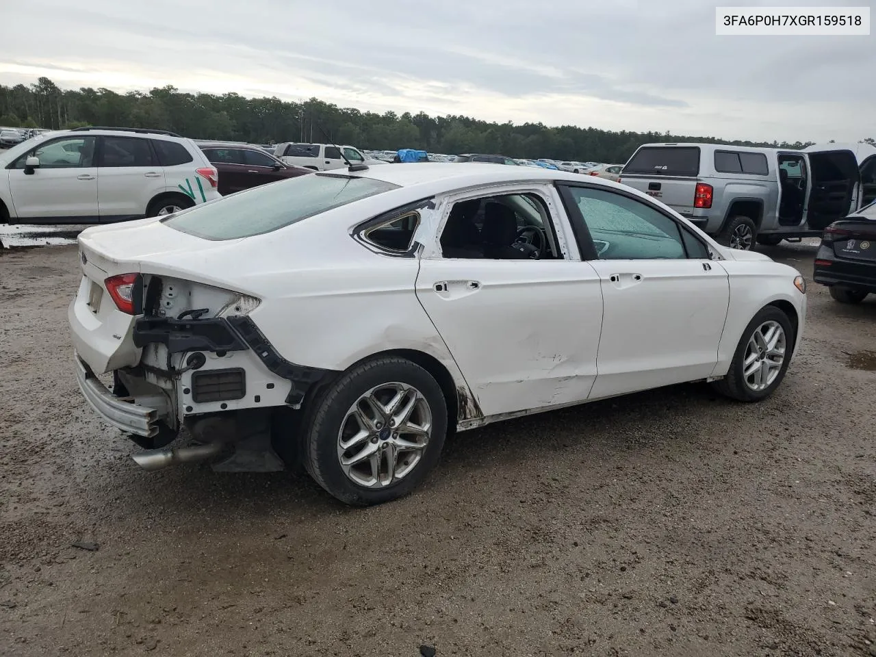 2016 Ford Fusion Se VIN: 3FA6P0H7XGR159518 Lot: 70142014