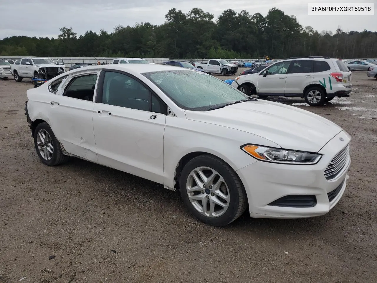 2016 Ford Fusion Se VIN: 3FA6P0H7XGR159518 Lot: 70142014