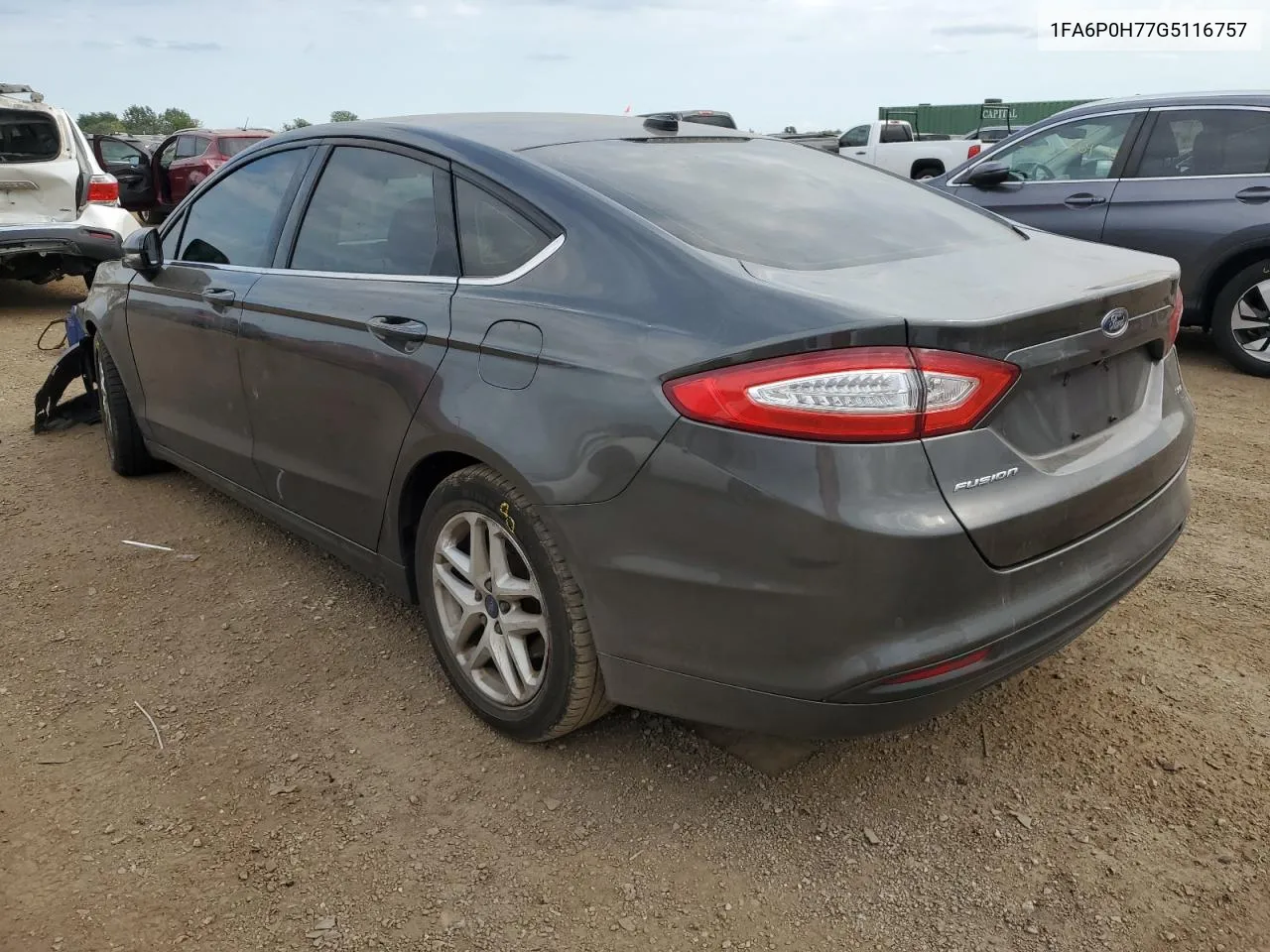 2016 Ford Fusion Se VIN: 1FA6P0H77G5116757 Lot: 70273824