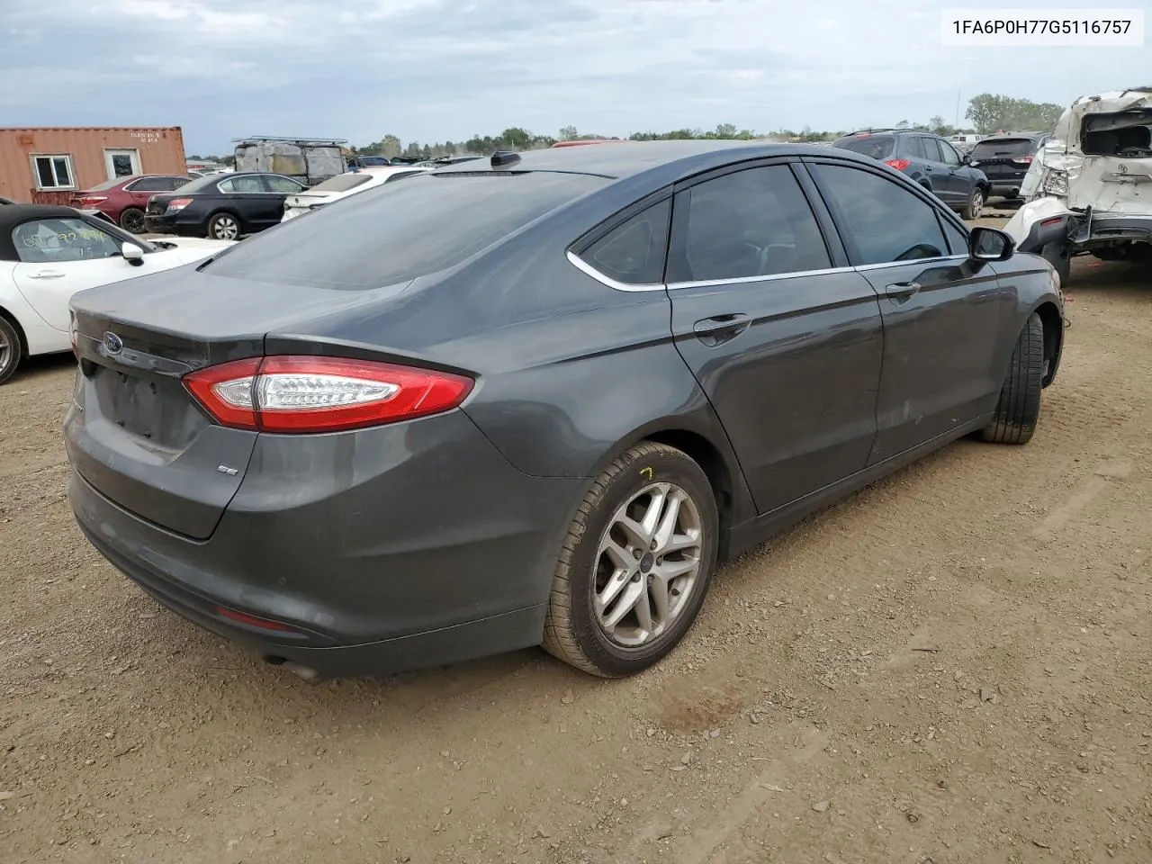 2016 Ford Fusion Se VIN: 1FA6P0H77G5116757 Lot: 70273824