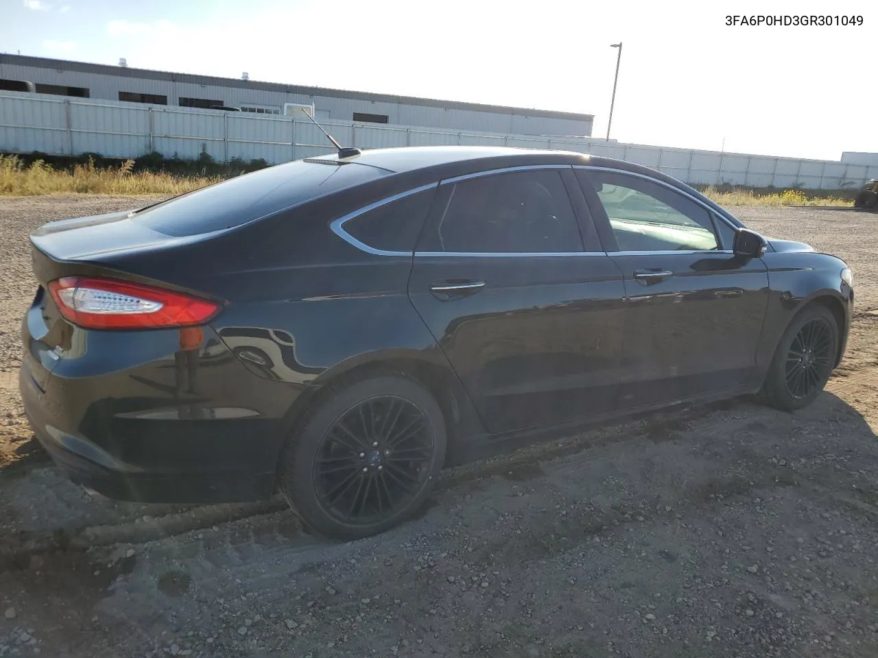 2016 Ford Fusion Se VIN: 3FA6P0HD3GR301049 Lot: 70288264