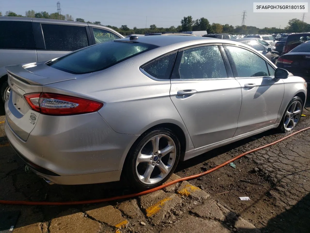 2016 Ford Fusion Se VIN: 3FA6P0H76GR180155 Lot: 70317724