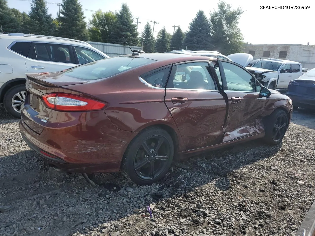 3FA6P0HD4GR236969 2016 Ford Fusion Se