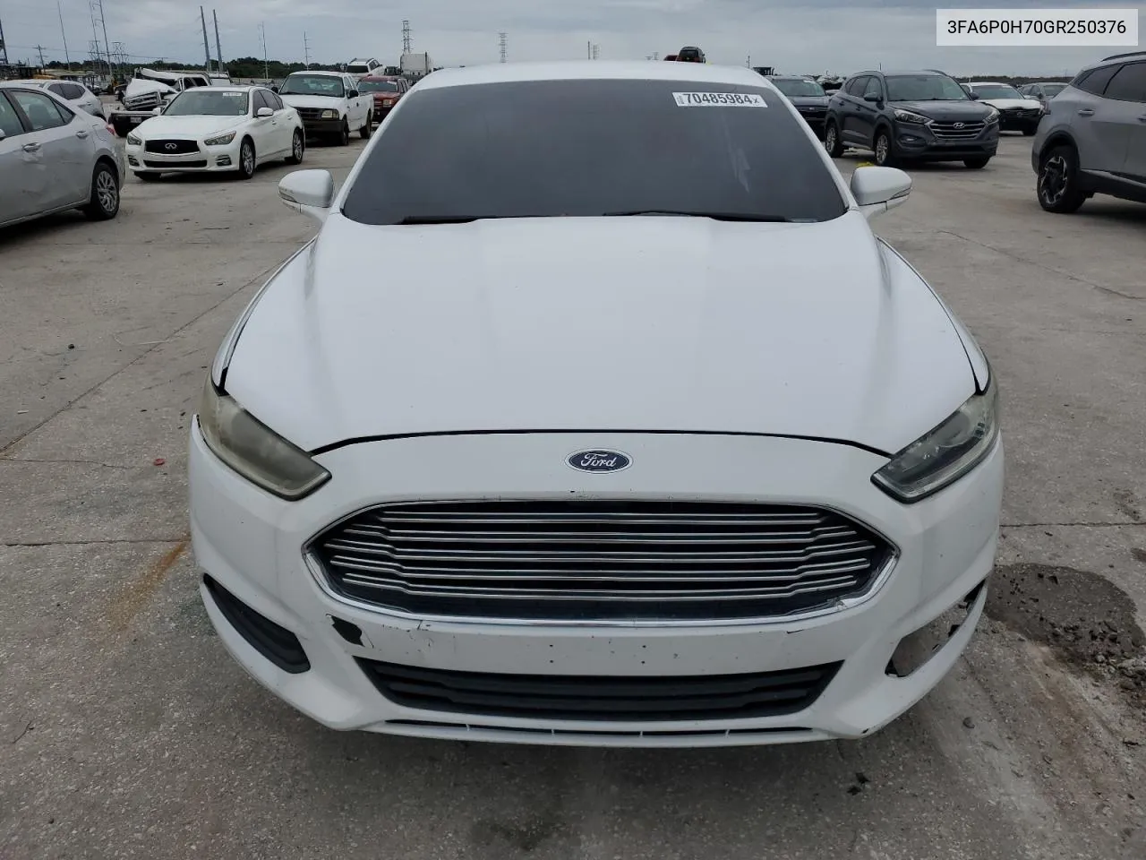 3FA6P0H70GR250376 2016 Ford Fusion Se