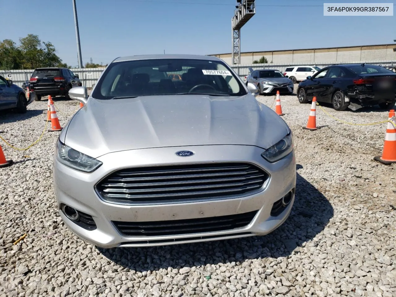 3FA6P0K99GR387567 2016 Ford Fusion Titanium