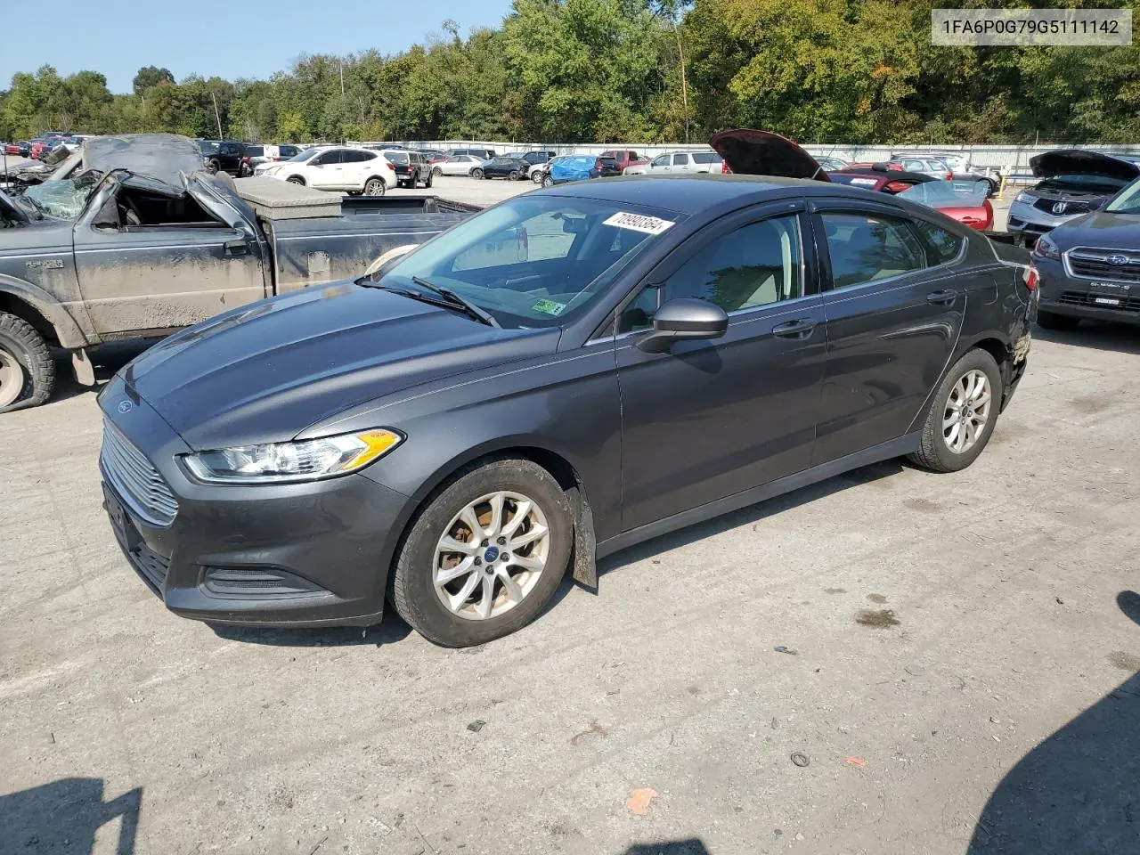 1FA6P0G79G5111142 2016 Ford Fusion S