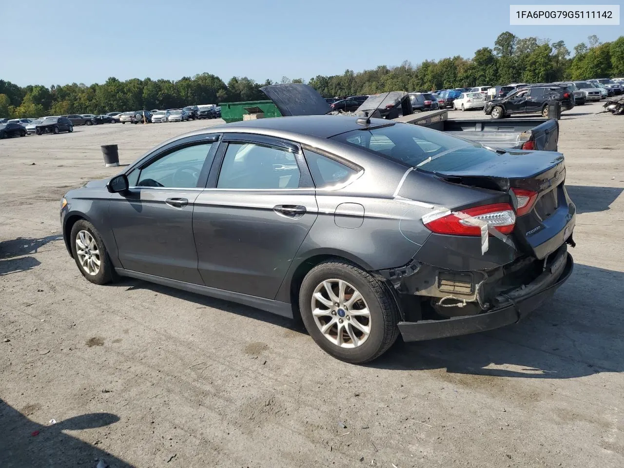 1FA6P0G79G5111142 2016 Ford Fusion S