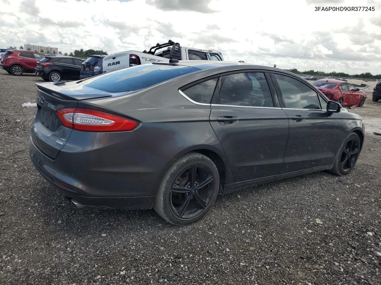 3FA6P0HD9GR377245 2016 Ford Fusion Se