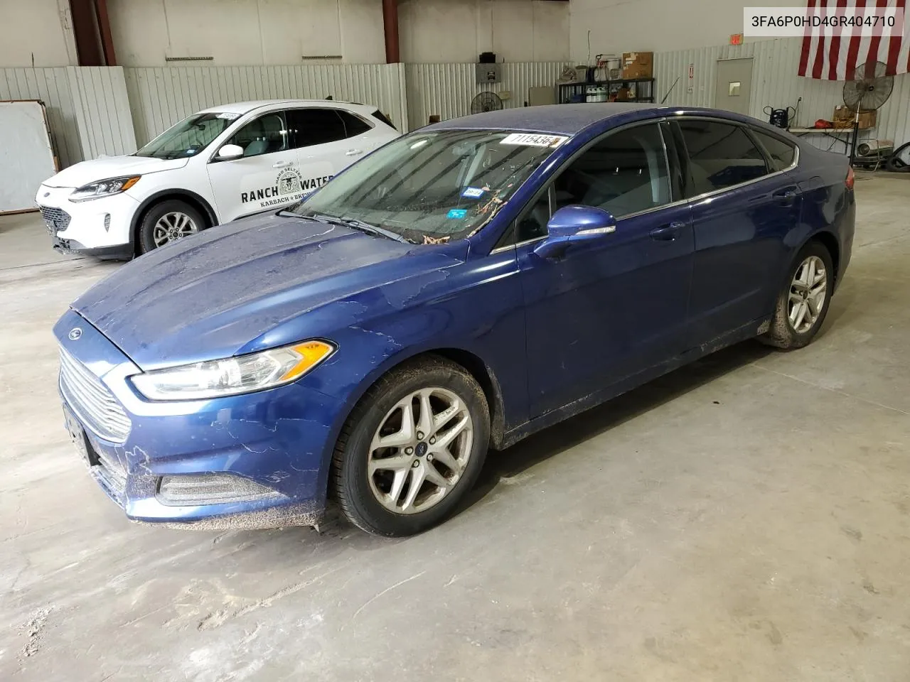 3FA6P0HD4GR404710 2016 Ford Fusion Se