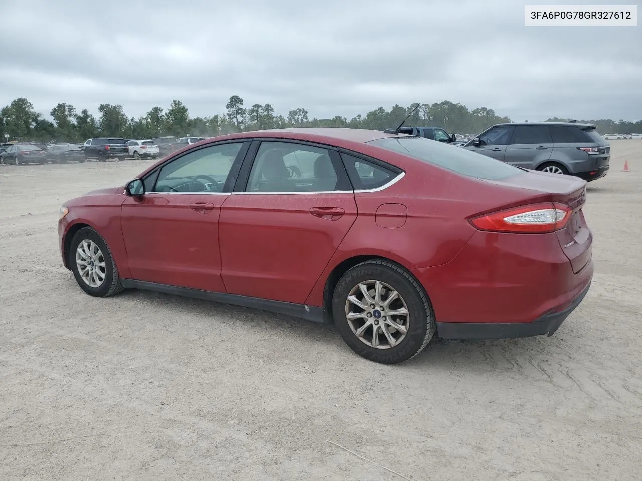 2016 Ford Fusion S VIN: 3FA6P0G78GR327612 Lot: 71272984