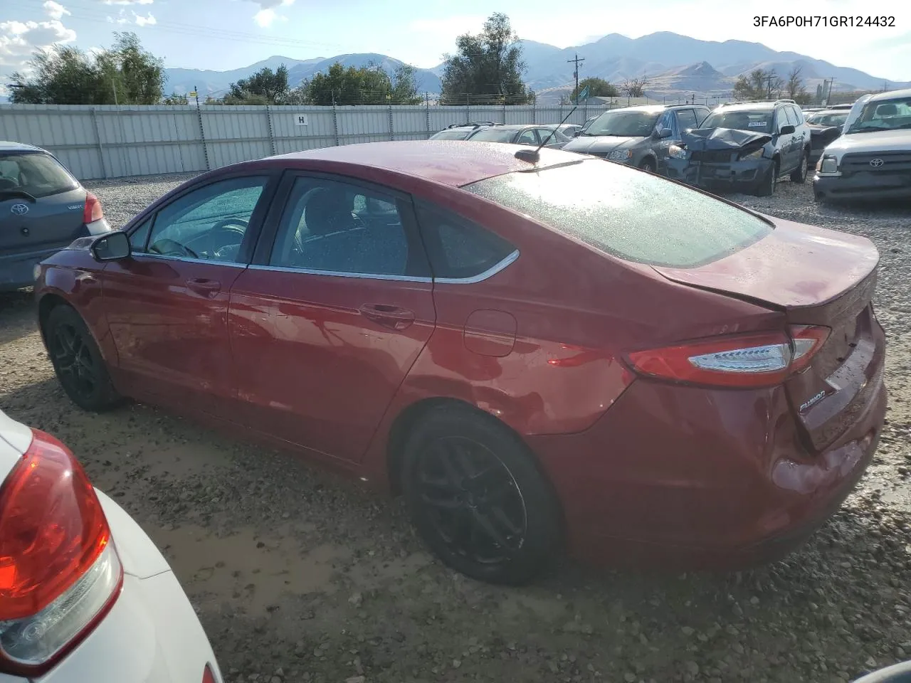 3FA6P0H71GR124432 2016 Ford Fusion Se