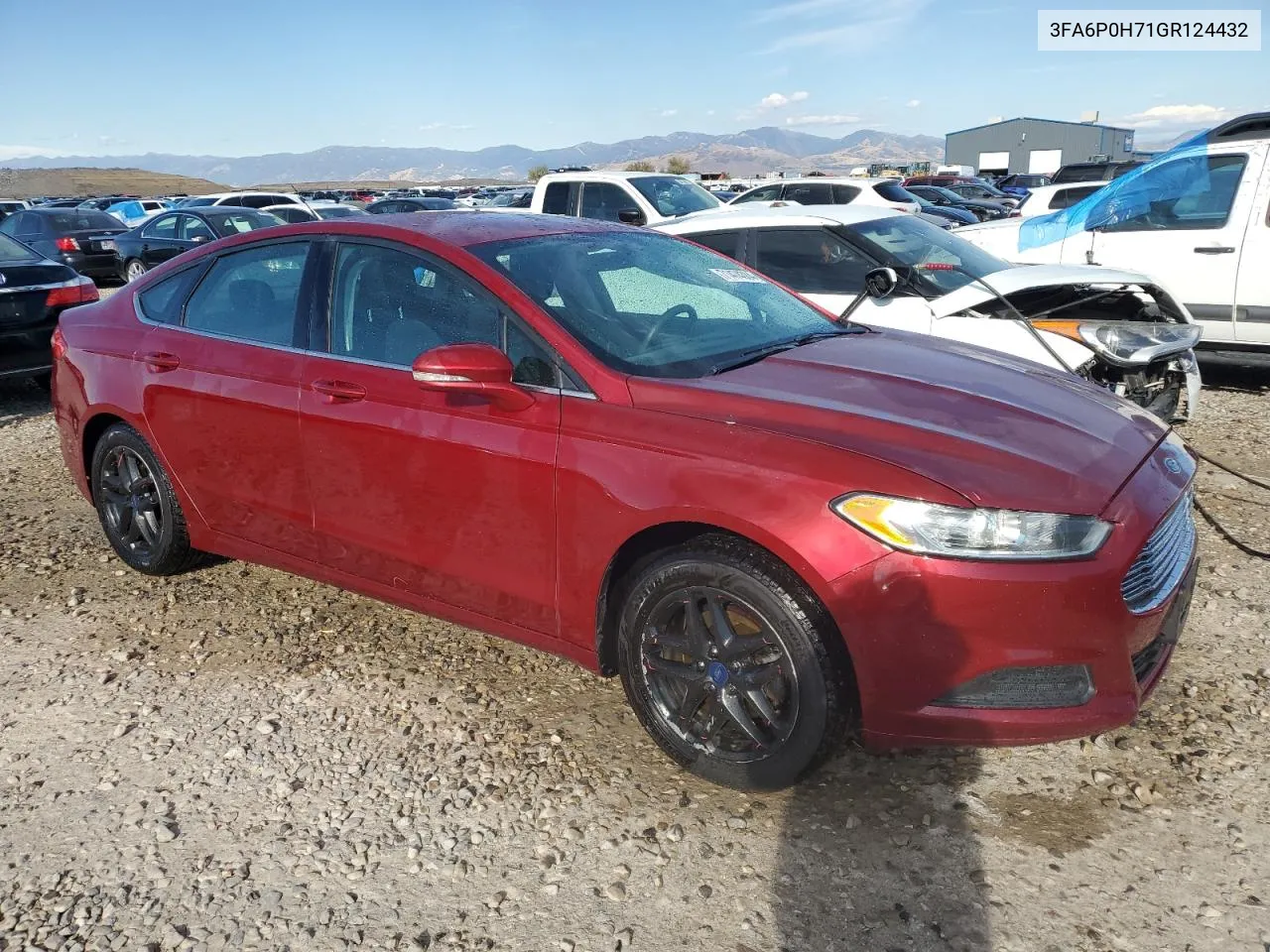 3FA6P0H71GR124432 2016 Ford Fusion Se