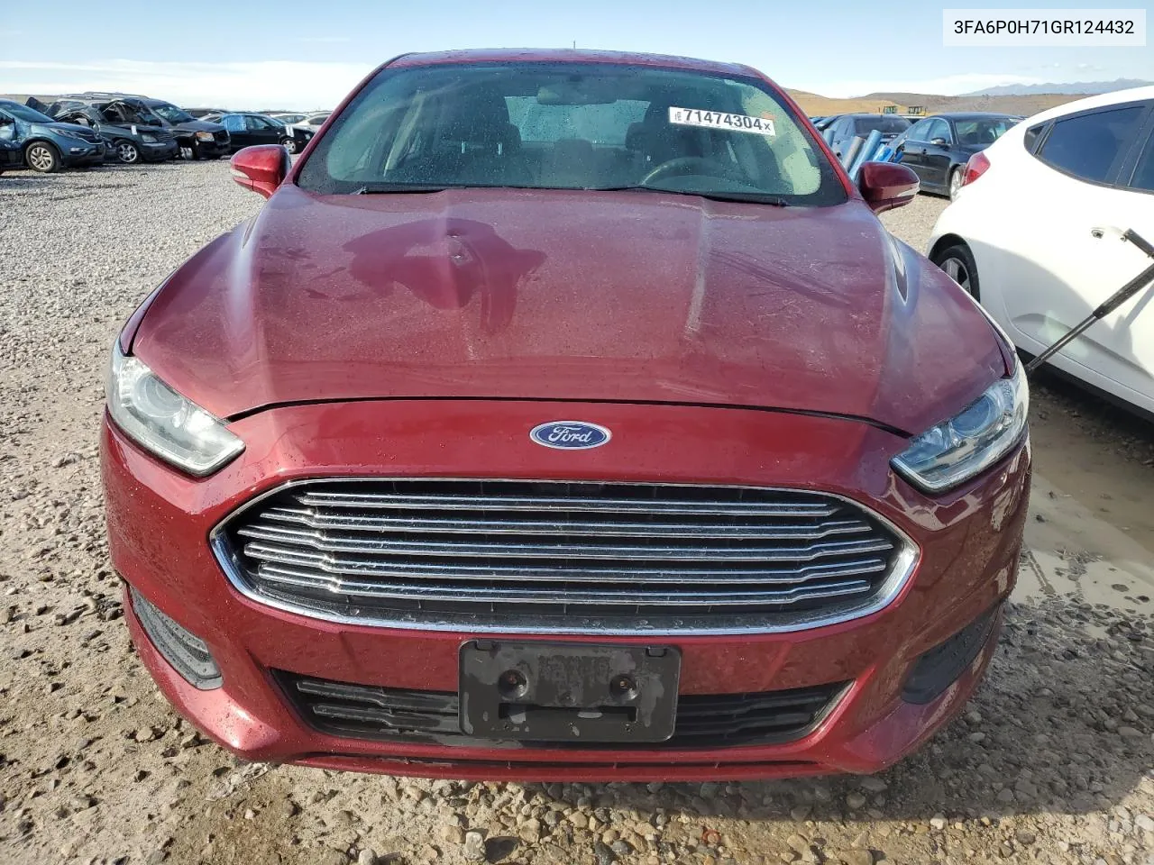 3FA6P0H71GR124432 2016 Ford Fusion Se