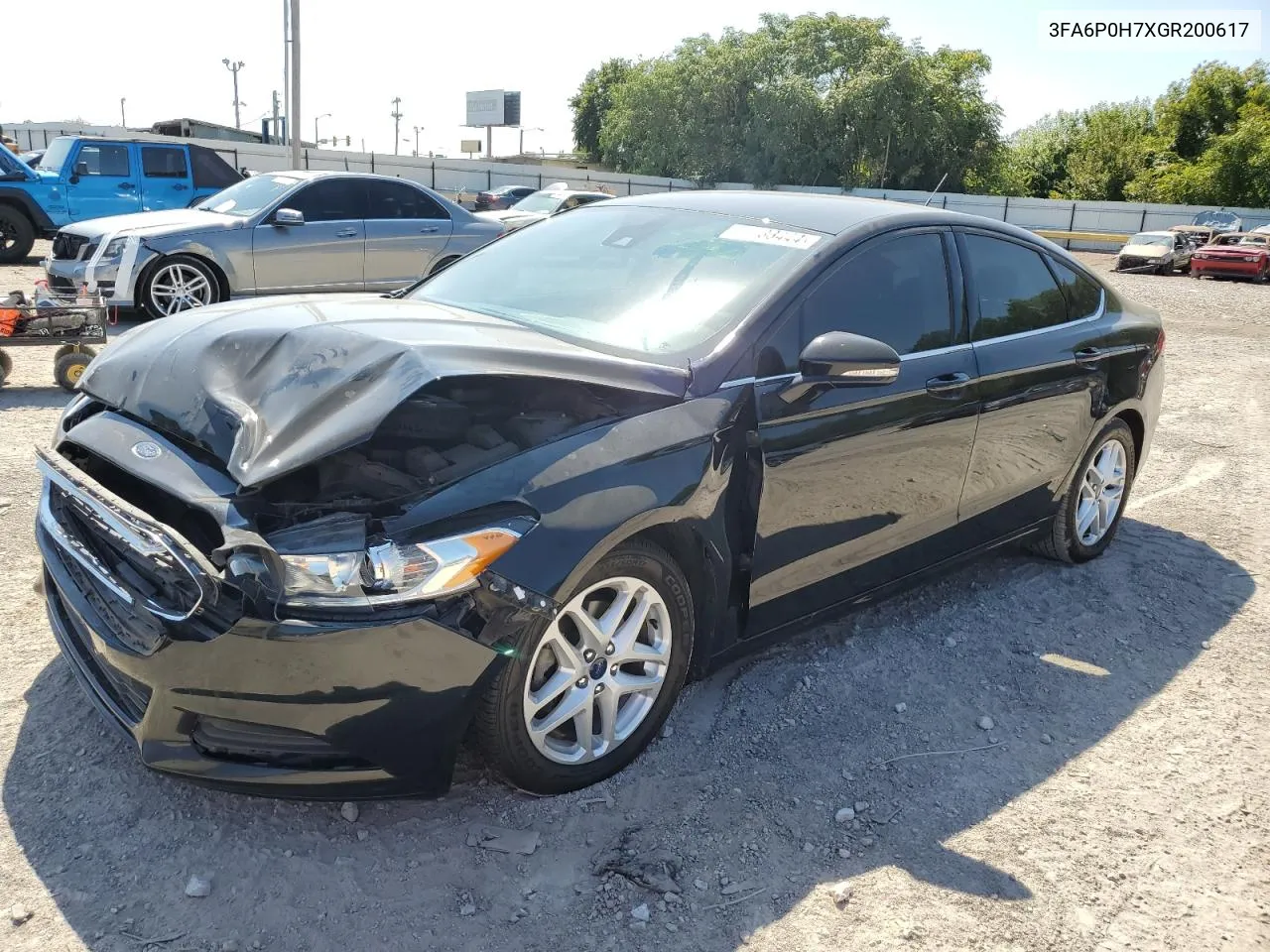 3FA6P0H7XGR200617 2016 Ford Fusion Se